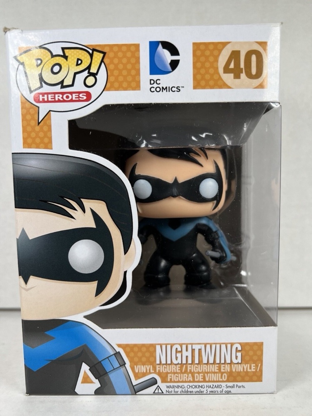 Funko Nightwing Vinyl Figure - Black, Blue